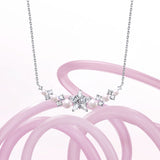 Collar FANCIME "Vega Whisper" Estrella Centelleante Alfa Lyrae de plata esterlina
