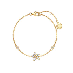 Pulsera FANCIME "Ms Vega" Estrella Centelleante Alfa Lyrae de plata esterlina