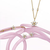 Pulsera FANCIME "Ms Vega" Estrella Centelleante Alfa Lyrae de plata esterlina