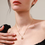 Collar FANCIME "Ms Vega" Estrella Centelleante Alfa Lyrae de plata esterlina