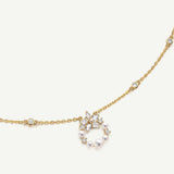 Collar FANCIME "Vega Aureole" Estrella Centelleante Alfa Lyrae de plata esterlina
