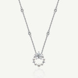 Collar FANCIME "Vega Aureole" Estrella Centelleante Alfa Lyrae de plata esterlina
