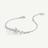 Pulsera FANCIME "Vega Serenade" Estrella Centelleante Alfa Lyrae de plata esterlina