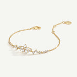 Pulsera FANCIME "Vega Serenade" Estrella Centelleante Alfa Lyrae de plata esterlina