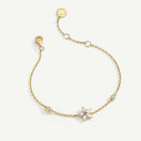 Pulsera FANCIME "Ms Vega" Estrella Centelleante Alfa Lyrae de plata esterlina