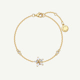 Pulsera FANCIME "Ms Vega" Estrella Centelleante Alfa Lyrae de plata esterlina