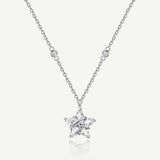 Collar FANCIME "Ms Vega" Estrella Centelleante Alfa Lyrae de plata esterlina
