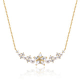 Collar FANCIME "Vega Whisper" Estrella Centelleante Alfa Lyrae de plata esterlina