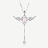 Collar de plata esterlina "Amor de ángel" FANCIME