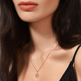 Collar FANCIME Sol en oro amarillo macizo de 14k