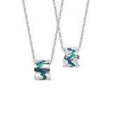 Collares de plata de ley para parejas "Año Luz" FANCIME