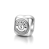 Cuenta de encanto de plata de Slytherin Harry Potter x FANCIME