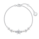 Pulsera FANCIME "Vega Whisper" Estrella Centelleante Alfa Lyrae de plata esterlina