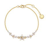 Pulsera FANCIME "Vega Whisper" Estrella Centelleante Alfa Lyrae de plata esterlina