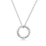 Collares para parejas de plata de ley FANCIME "Amor Magnético"