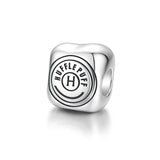 Cuenta de encanto de plata de Hufflepuff Harry Potter x FANCIME