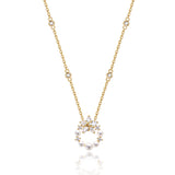 Collar FANCIME "Vega Aureole" Estrella Centelleante Alfa Lyrae de plata esterlina