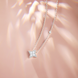 Collar de plata de ley "Starlit Melody"