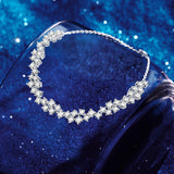 Pulsera bolo de tenis de plata de ley Starlit Aria Galaxy