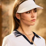 Collar de tenis de plata de ley con moissanita FANCIME "El Único"