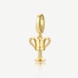 Harry Potter x FANCIME Amuleto de Plata de Ley con el Cáliz de Hufflepuff