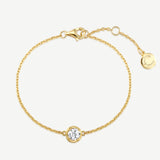 Pulsera delicada de plata Pequeño Placer