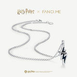 Harry Potter x FANCIME Collar de Plata con Marca Patronus Diseño Termocrómico