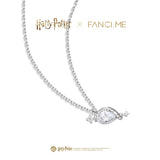 Collar de plata de ley Felix Felicis Harry Potter x FANCIME