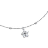 Collar FANCIME "Ms Vega" Estrella Centelleante Alfa Lyrae de plata esterlina