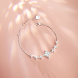 Pulsera de plata de ley "Starlit Melody"