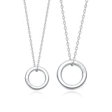 Collares para parejas de plata de ley FANCIME "Amor Magnético"