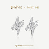 Harry Potter x FANCIME Pendientes con Marca Patronus