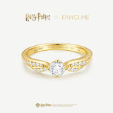Anillo de plata Golden Snitch Harry Potter x FANCIME