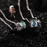 Collares de plata de ley para parejas "Año Luz" FANCIME
