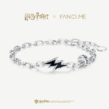 Pulsera de plata con diseño termocrómico Harry Potter x FANCIME Marca Patronus