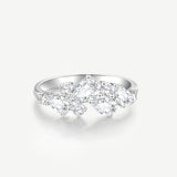 Anillo de plata "Susurro de glicinia"
