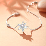 Pulsera Elegante de Plata de Ley “Majestad de Arce”