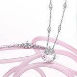 Collar FANCIME "Vega Aureole" Estrella Centelleante Alfa Lyrae de plata esterlina