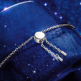 Pulsera bolo de tenis de plata de ley Starlit Aria Galaxy