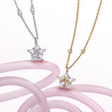 Collar FANCIME "Ms Vega" Estrella Centelleante Alfa Lyrae de plata esterlina