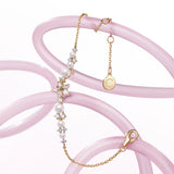 Pulsera FANCIME "Vega Whisper" Estrella Centelleante Alfa Lyrae de plata esterlina