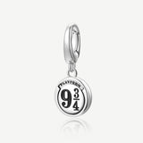 Harry Potter x FANCIME Dije de Plata Esterlina del Andén 9¾