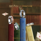 Anillo de plata de la casa Slytherin Harry Potter x FANCIME