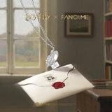Harry Potter x FANCIME Collar de Plata de Ley Hedwig