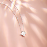 Collar de plata de ley "Starlit Melody"