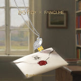Harry Potter x FANCIME Collar de Plata de Ley Hedwig