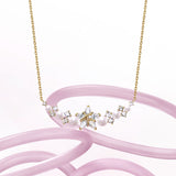 Collar FANCIME "Vega Whisper" Estrella Centelleante Alfa Lyrae de plata esterlina