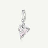 Amuleto de plata Pastel dulce