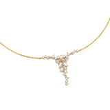Collar FANCIME "Vega Serenade" Estrella Centelleante Alfa Lyrae de plata esterlina