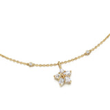 Collar FANCIME "Ms Vega" Estrella Centelleante Alfa Lyrae de plata esterlina